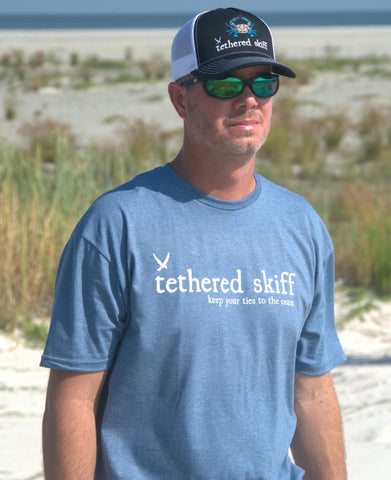 Soft Spun Cotton - Tethered Skiff