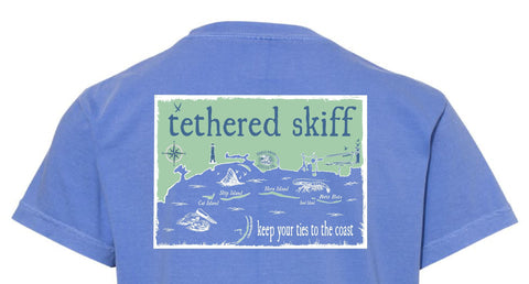 Youth Shirts By Size - Tethered Skiff