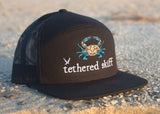 Blue Crab - 7 Panel Flat Bill