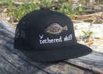 Flounder - 7 Panel Flat Bill