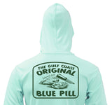 Adult - MEDIUM - Tethered Skiff - Long Sleeve Hooded Performance - Tethered Skiff