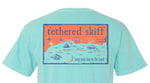 Tethered Skiff - Island Map - Chalky Mint - Comfort Colors - Tethered Skiff