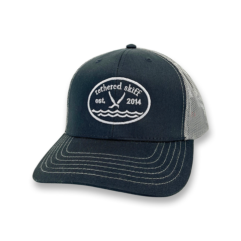 Tethered Skiff Est. 2014 Trucker Hat