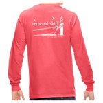 Tethered Skiff White Logo